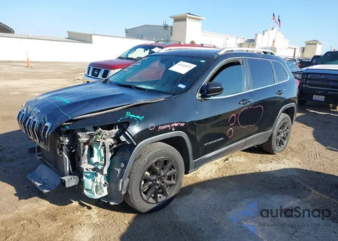 2018 Jeep Cherokee Latitude Plus Fwd z USA, uszkodzony, nr VIN 1C4PJLLB1JD513441